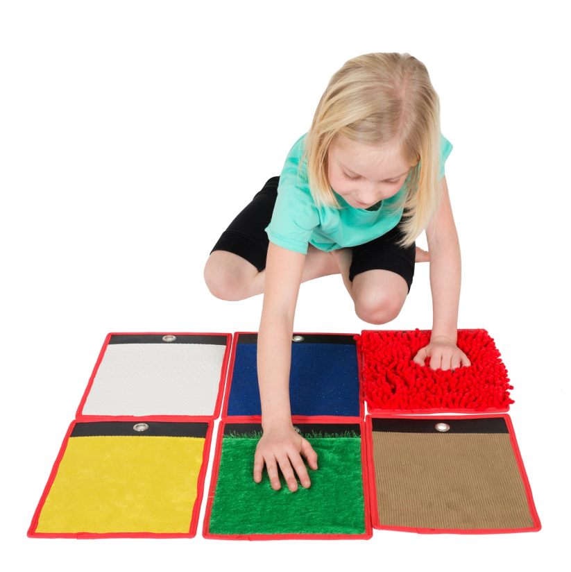 Set of 6 Tactile Mini Mats