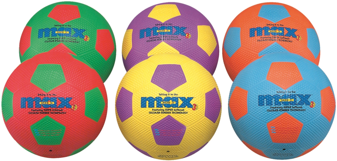 Set of 6 Spordas Max Footballs Size 4