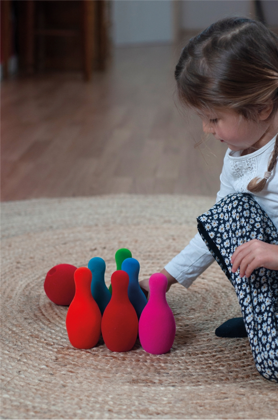 Rubbabu Little Foam Bowling Set