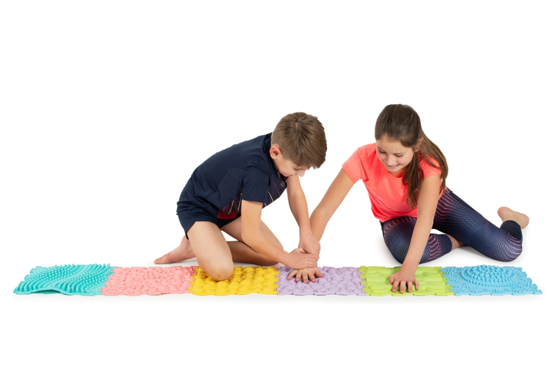 Set of 6 Sensory Massage Puzzle Mats