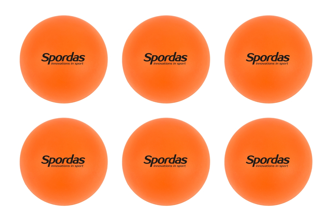 Set of 6 School Field Hockey Balls