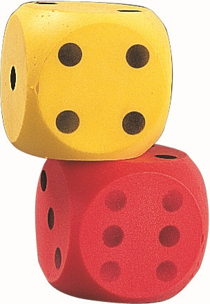 Giant Foam Dice Pair