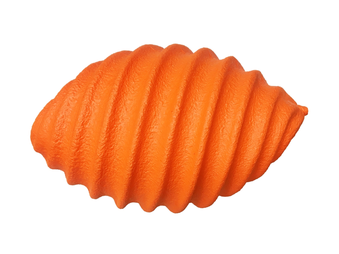 Spiral-Football PU beschichtet-Orange