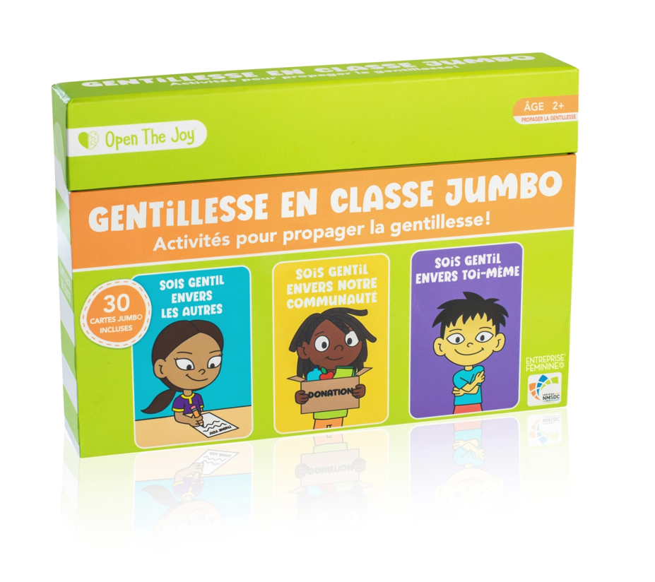 Cartes géantes de gentillesse pour la classe