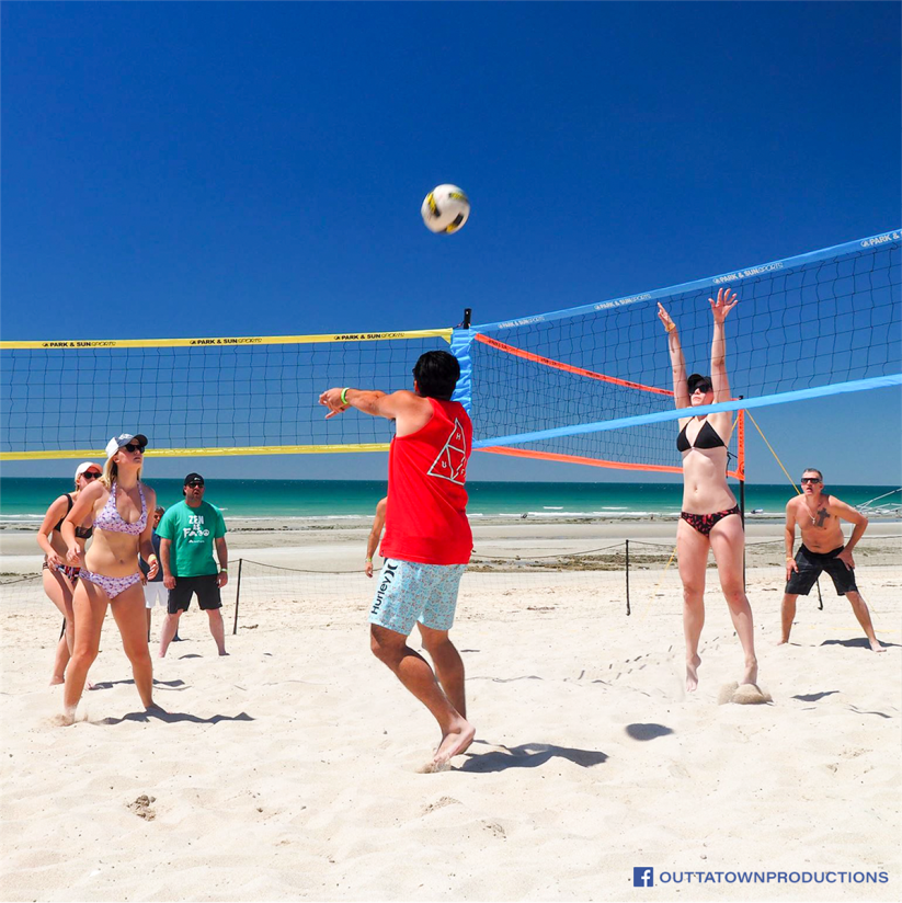 TriBall Fun Volleyball Net System