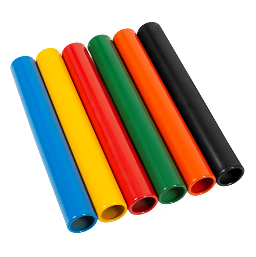 Aluminium Relay Batons - Set of 6 colors