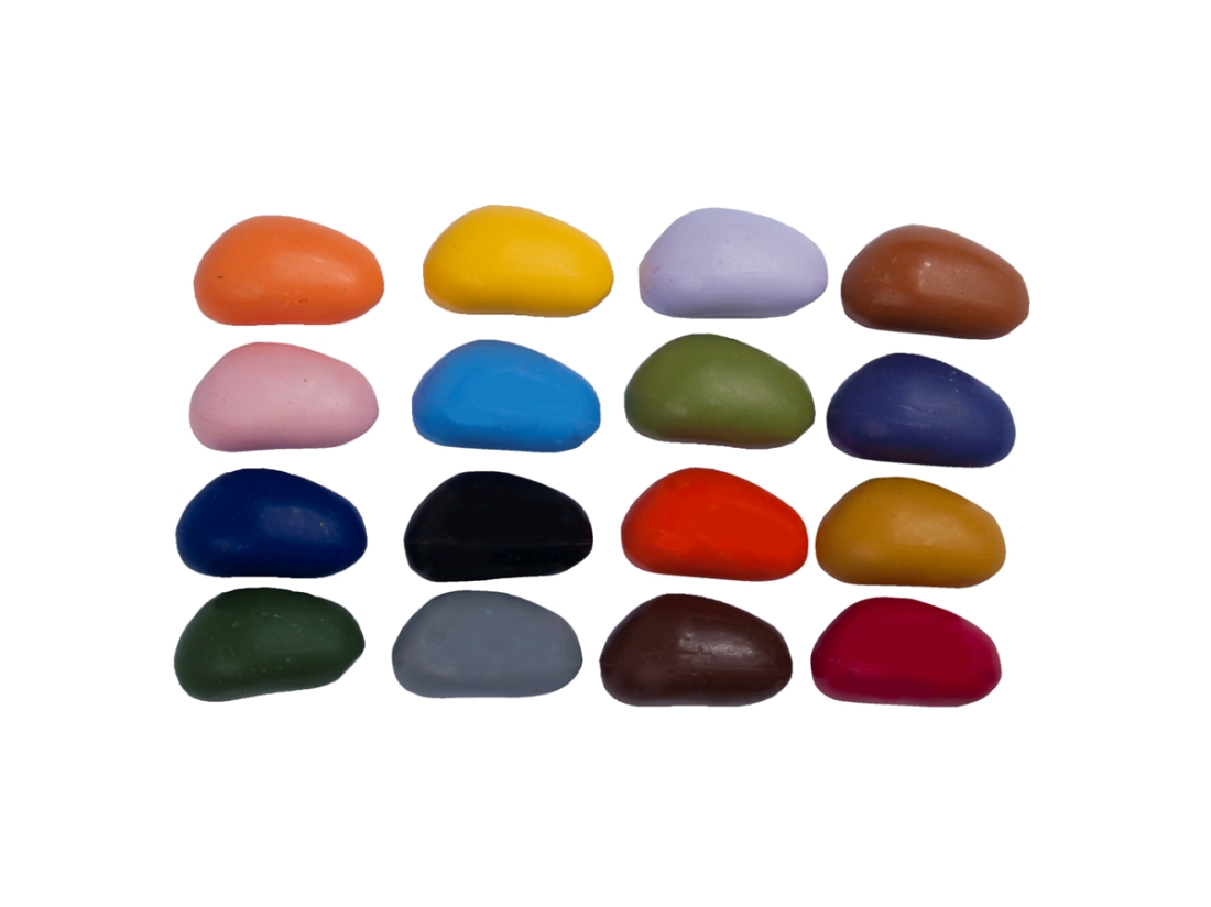 16 Colors Crayon Rocks Bag