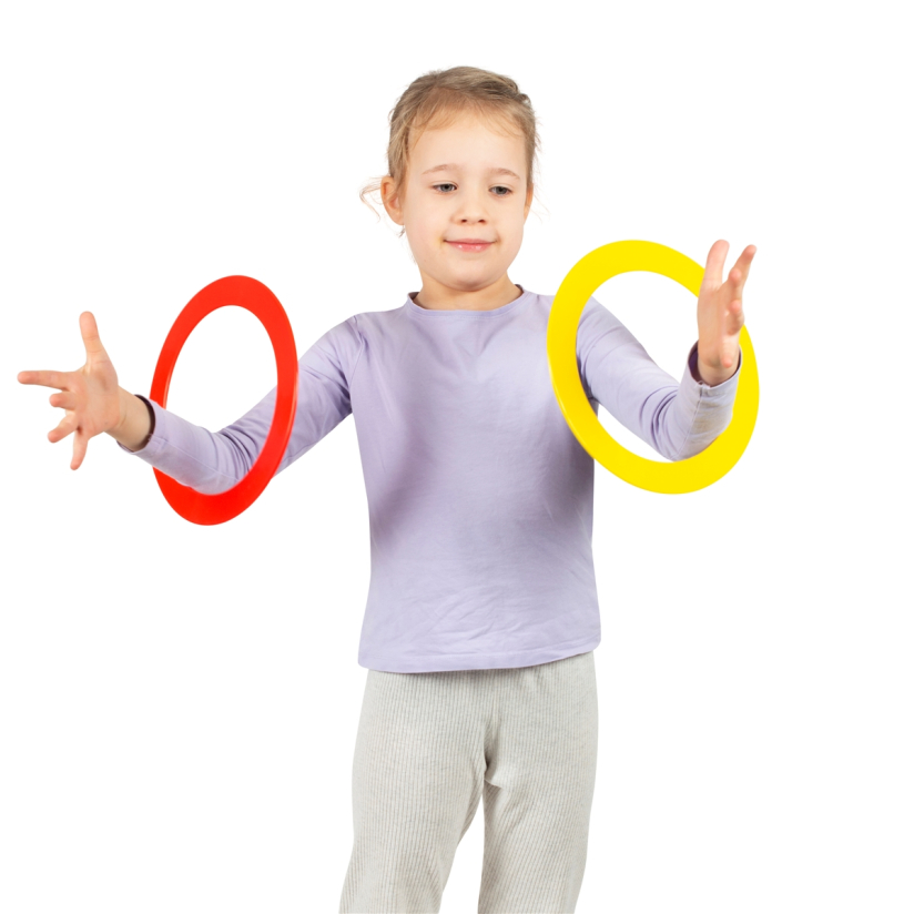 Set of 3 Juggling Rings 24cm