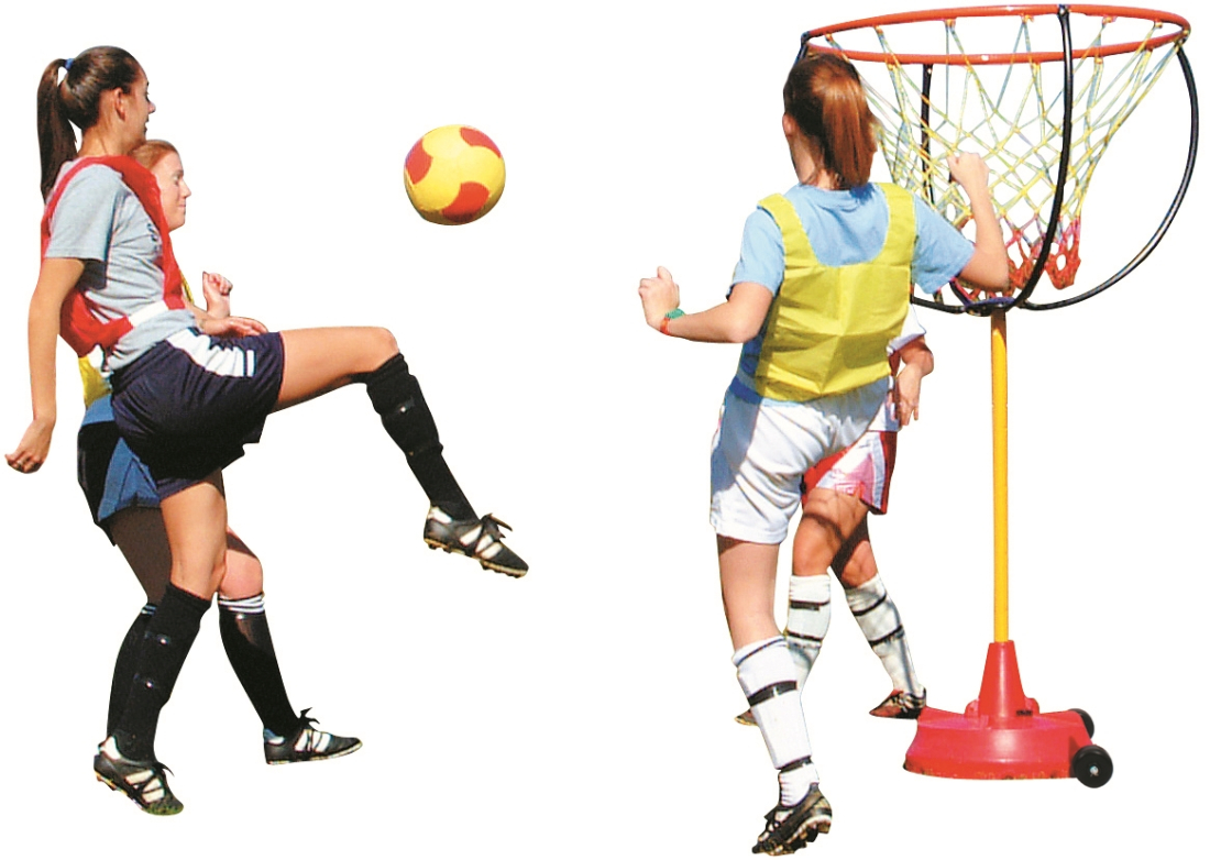 Foot-Basket Game Goal