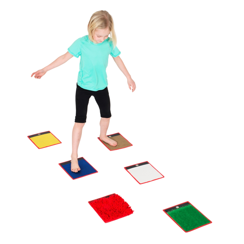 Set of 6 Tactile Mini Mats