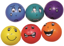 Emotional Faces 18cm - Set of 6