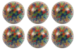 Set of 6 Water Bead Squeeze Balls