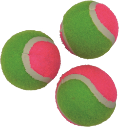 Set of 3 Loop Tennis Balls