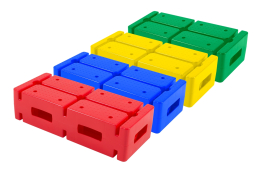 Set of 4 Multipurpose Bricks