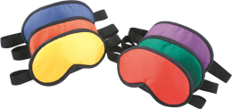 Set of 6 Colored Blindfolds