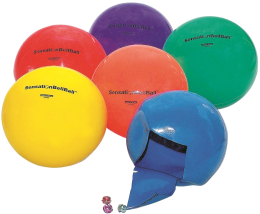 Lot de 6 balles sonores