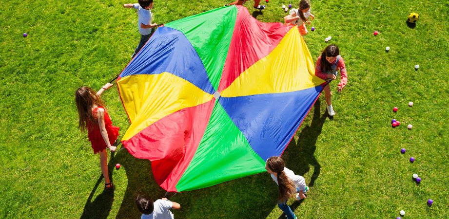 parachute enfant