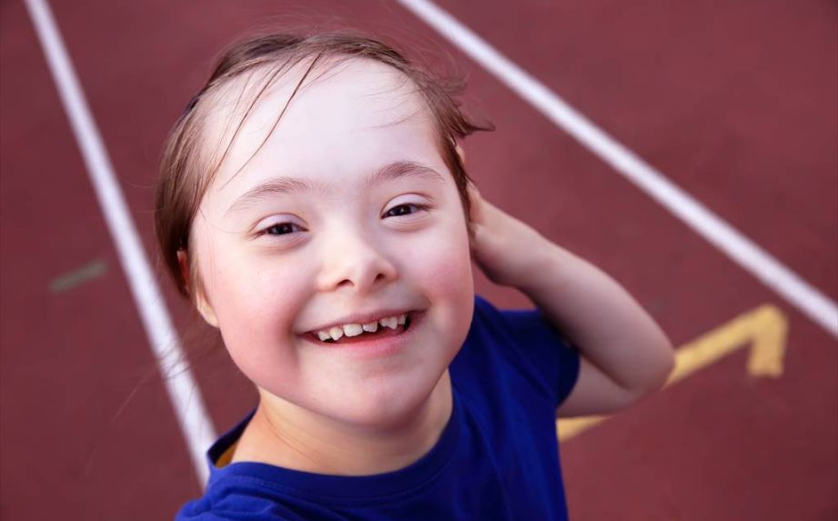 disabled girl doing sports